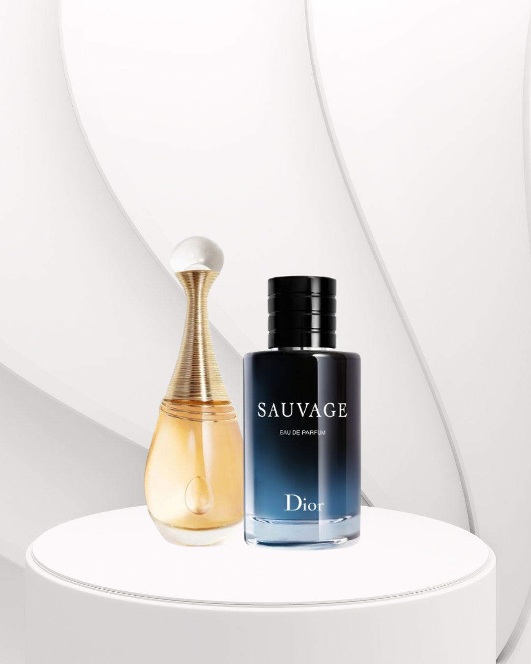 Pack 2 perfumes Dior Sauvage + Jadore