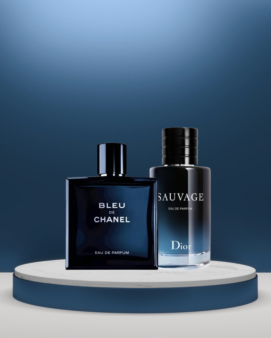 Pack 2 Perfumes Sauvage Dior + Bleu Chanel